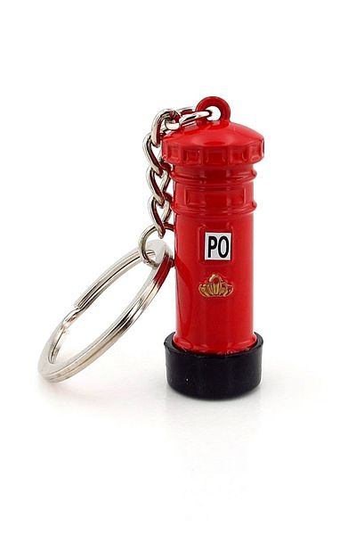 Solfera Fire Extinguisher Tap - Red Metal Fire Engine Keychain Kc285