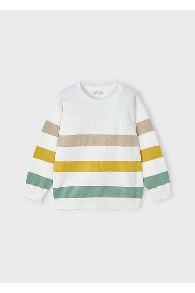MAYORAL Gold Striped Sweater