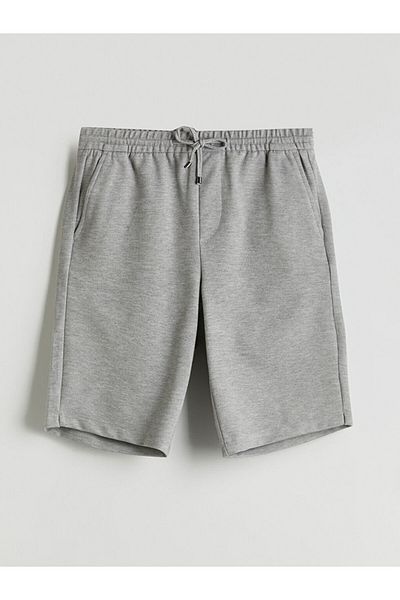 LC Waikiki Natuvera Gray Slim Fit Men's Shorts
