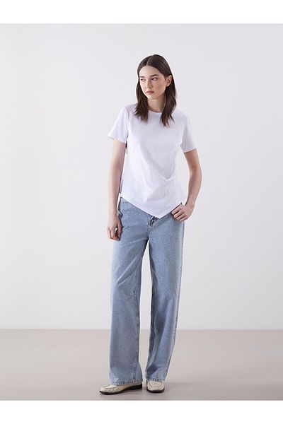 LC Waikiki Lcw Vision White Crew Neck Women's T-Shirt