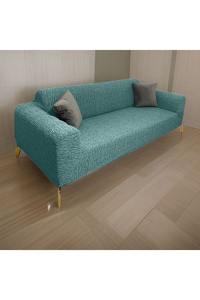 Şirin Hanem Husa de scaun Jacquard pentru 3 persoane, husa de canapea extensibila (CONTENUT PRODUS 1BUC)