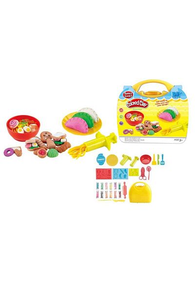 FULLJOY Colorful dough tool set in various shapes and colors