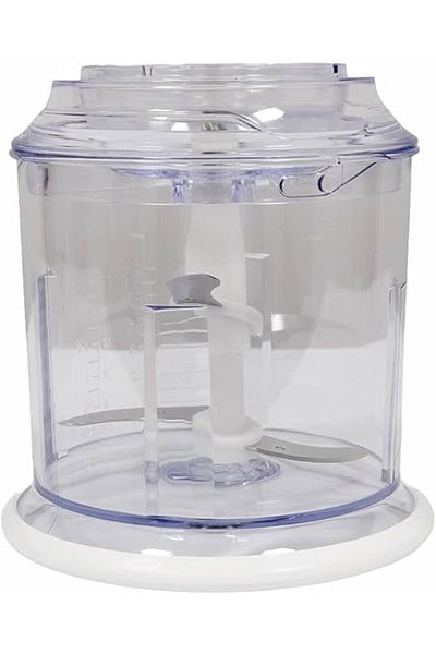 DOTS Electric chopper, 0.6L plastic bowl, stainless steel 400W CP-640, Silver