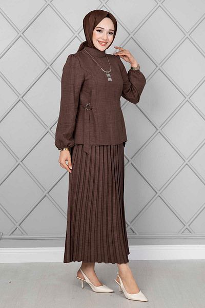 EBRUTESETTÜR Double Suit with Belt on the Sides
