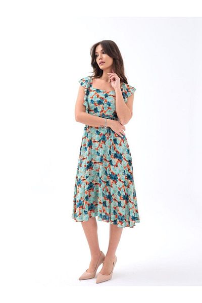Gökyüzü Moda 5370 Dress-Green