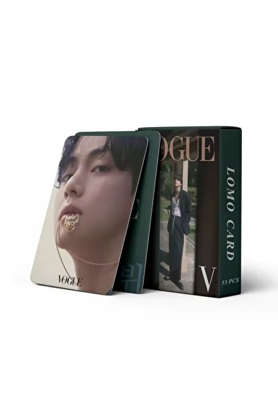 REN AKSESUAR Kpop Bts V Lomo Card 55 buc