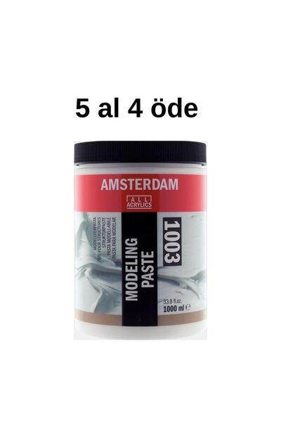 Amsterdam Heavy Modeling Paste 1003 - Doku Çalışması İçin - 5 Adet