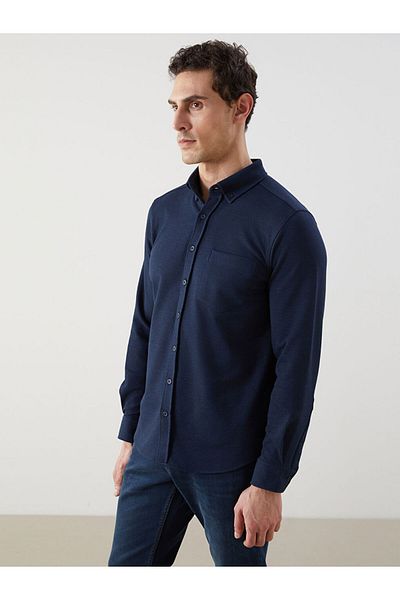 LC Waikiki Regular Fit Long Sleeve Oxford Men's Shirt