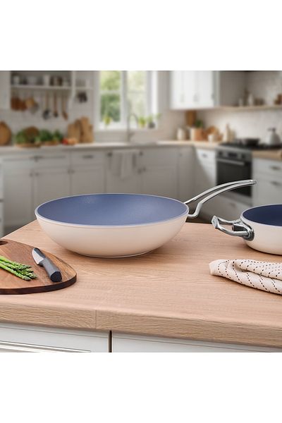 Aryıldız 153Ar260678 Colombus Crystal Wok Pan 28cm