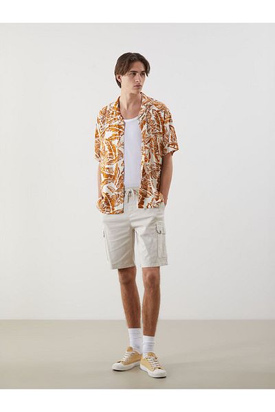 LC Waikiki Νέα σεζόν Standard Fit Gabardine Ανδρικό Cargo Sort - S55665Z8