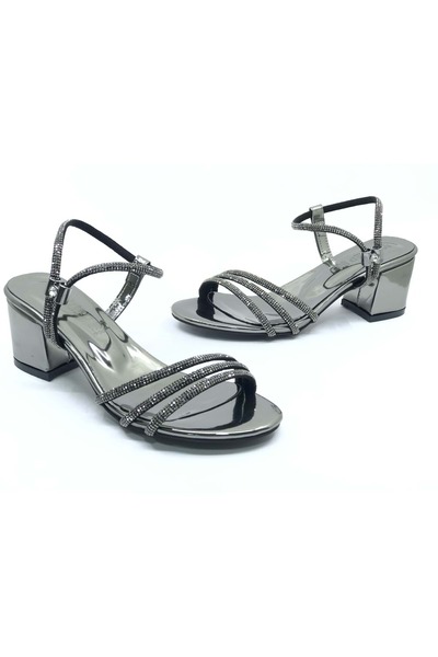 Kids Club Shoes Mehtap Çapraz Rochie de seară cu pantofi cu toc de 5 cm, deco...