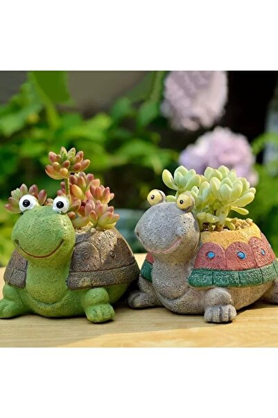 morlalem m 12cm Kaplumbağa Saksı Tosbağa Silikon Kalıp K-942, Polyester Alçı ...