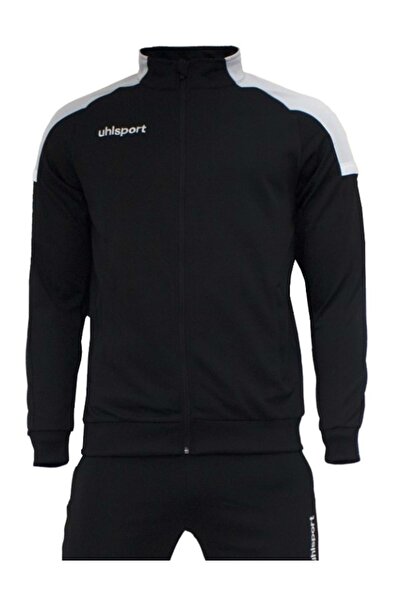UHLSPORT 1101800 Camping Tracksuit Energy Men's Casual Tracksuit Set Black-Grey