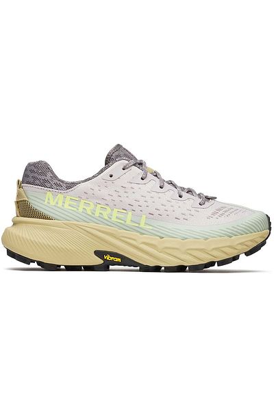 Merrell حذاء رياضي للجنسين من Agility Peak 5 باللون الرمادي والأخضر
