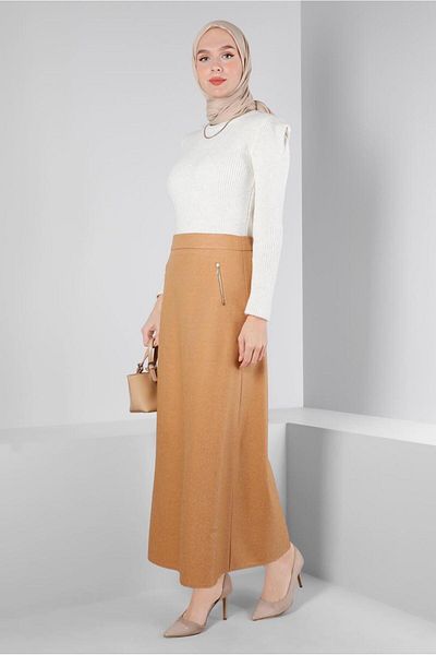 Alvina ZIPPERED SKIRT WITH POCKETS 60362