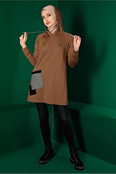 Alvina Λεπτομερές τουνίκ με τσέπες Crowfoot 43299