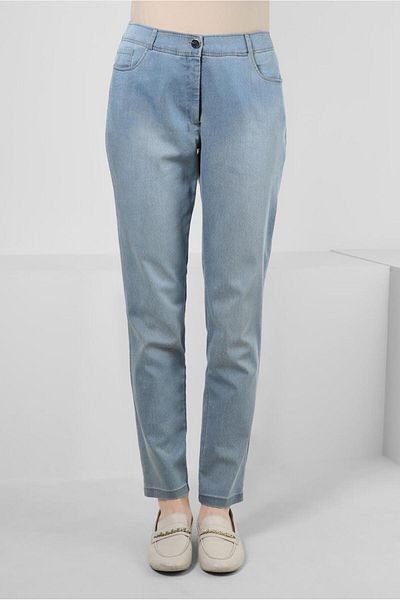 Alvina PANTALONI DENIM CU TALIE ÎNALTĂ 70564