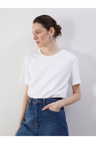 LC Waikiki Tricou pentru femei New Season Crew Neck - S5MF93Z8