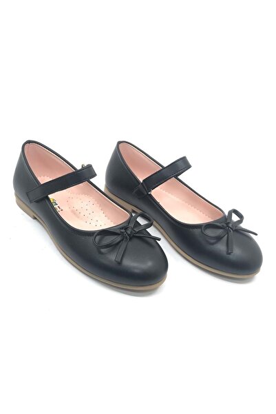 KOCAMANLAR İremsu Pisi Mustache Velcro Pantofi de balerină pentru fete BLACK-...