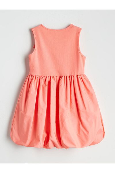 LC Waikiki Lcw Flower Applique Girl's Camisole Dress