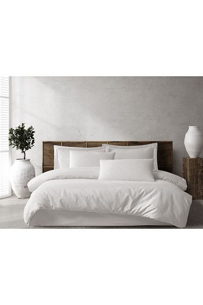 Class Home Collection Set lenjerie dublă Class Home Collection 100% bumbac satinat 210TC 6 bucăți husă pilota 200x220 Modeste