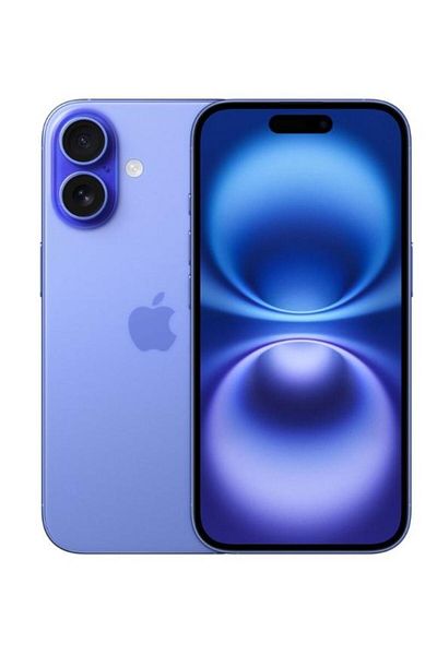 Apple Telefon Mobil Apple iPhone 16, Super Retina XDR OLED 6.1", 128GB, Wi-Fi, 5G, iOS (Albastru)