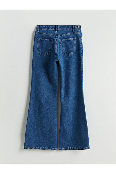 LC Waikiki Lcw Jeans Indigo Flare Women's Jean Pants