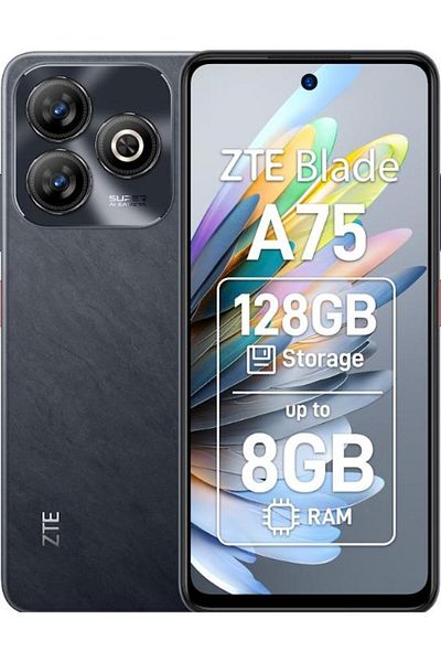 ZTE Mobile Phone ZTE Blade A75 4G, Unisoc T606 Octa-Core, IPS LCD 6.6", 4GB RAM, 128GB, 4G