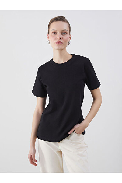 LC Waikiki Rmz Gi̇yi̇m Farkiyla Zero Roba Collar Women's T-Shirt