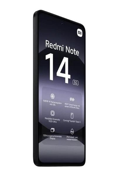 Xiaomi Telefon Mobil Xiaomi Redmi Note 14 5G, Mediatek Dimensity 7025 Ultra, AMOLED 6.67", 8GB RAM, 256GB