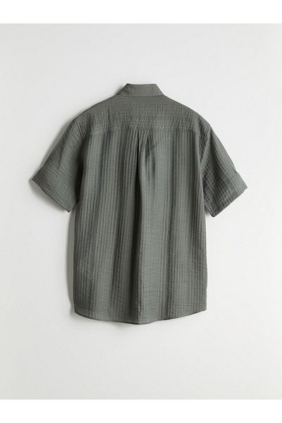 LC Waikiki Ανδρικό κοντομάνικο πουκάμισο LCW Vision Regular Fit