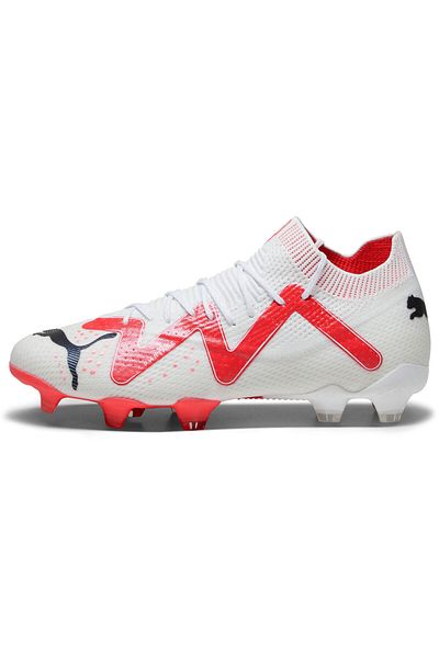 Puma Ghete de fotbal Puma Future Ultimate Fgag Firm Crampoane de Fotbal pentru Teren Artificial, Albe, Femei