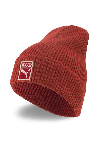 Puma Hat Puma X Vogue High Top Beanie, Red, Unisex