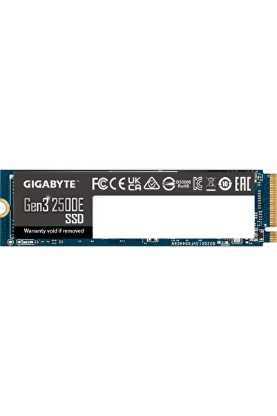 Gigabyte SSD GIGABYTE Gen3 2500E 500GB PCI Express 3.0 x4 M.2 2280