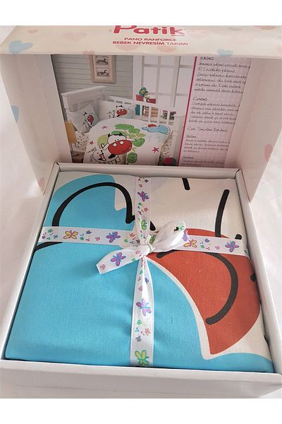 Kotonia Home Lenjerie completa 4 piese patut Kotonia Home Bebe - Toys 5, 100% bumbac
