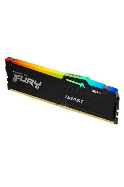 Kingston Memorie Kingston FURY Beast RGB, 16 GB, DDR5, 6000 MHz, CL36