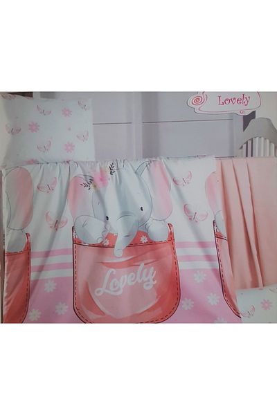Kotonia Home Lenjerie completa 4 piese patut Kotonia Home Bebe - Toys 22, 100% bumbac