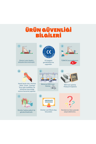 Brezza Lusso Jewelry Damla Model Zümrüt Yeşili Zirkon Taşlı Gümüş Bayan Küpe