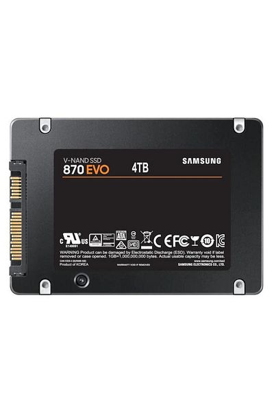 Samsung SSD Samsung 870 EVO, 4TB, SATA III, 2.5" (Negru)