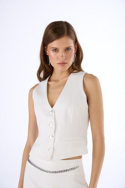 NOK İSTANBUL White Vest