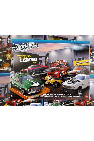 HOT WHEELS Legends Silver Serisi 6 lı Özel Paket Arabalar JBY78