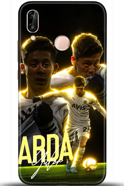 Noprin Huawei P20 Lite Case Hd Printed Case - Custody Series 5442