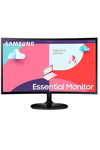 Samsung Monitor VA LED Samsung 24" LS24C360EAUXEN, Full HD 1920 x 1080, VGA, HDMI, AMD FreeSync, Curved