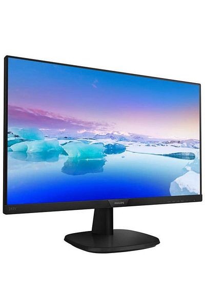 Philips Monitor IPS LED Philips 23.8" 243V7QDSB/00, Full HD 1920 x 1080, VGA, DVI, HDMI, Negru