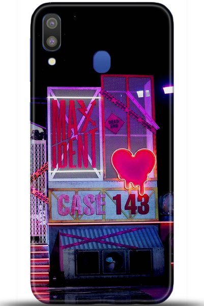 Noprin Samsung Galaxy M20 Case Hd Printed Case - Custody Series 5448