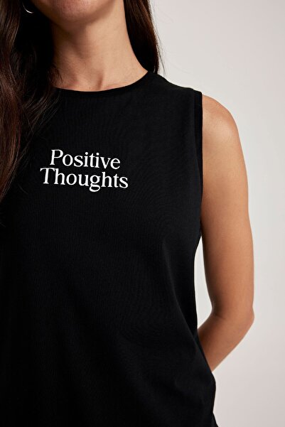 DeFacto Normál szabású, nyomtatott, nyakú, fésült pamut alsóing A6790ax23sm