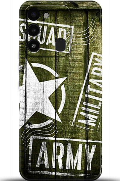 TECNO Spark 8C Case Hd Printed Case - Custody Series 5476