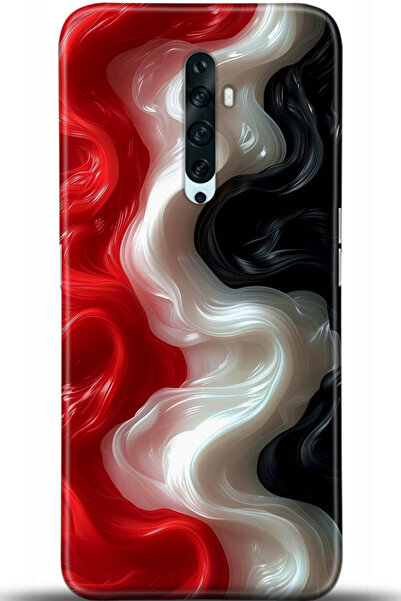 Noprin Oppo Reno 2Z Kılıf HD Baskılı Kılıf - Custody Series 5433