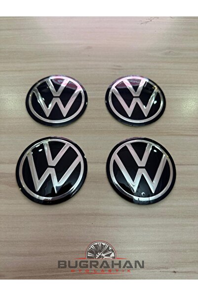 OEM Volkswagen Yeni Kasa Passat B8 - B8.5 ve Golf Alüminyum Jant Göbeği Arma ...