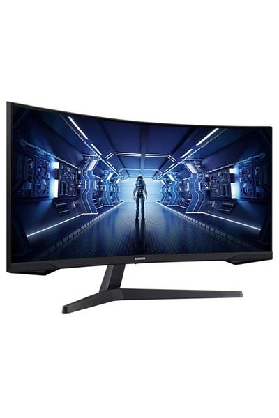 Samsung Monitor Gaming VA LED Samsung 34" LC34G55TWWPXEN WQHD 3440 x 1440 HDMI DisplayPort 165 Hz 1 ms